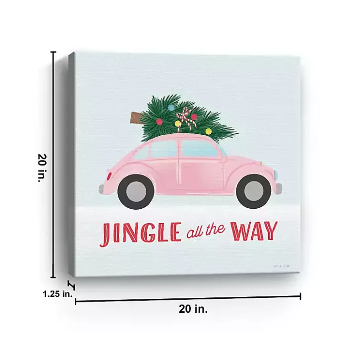 Online Kirklands Home Jingle All the Way Car Canvas Art Print