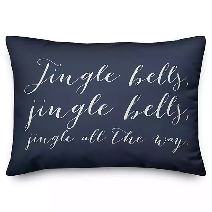Outlet Kirklands Home Jingle Bells Accent Pillow