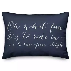Outlet Kirklands Home Jingle Bells Accent Pillow