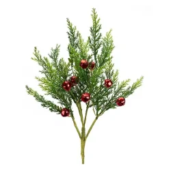 Sale Kirklands Home Jingle Bells and Pine Tree Picks, Set of 6