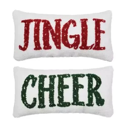 Online Kirklands Home Jingle Cheer Reversible Lumbar Pillow