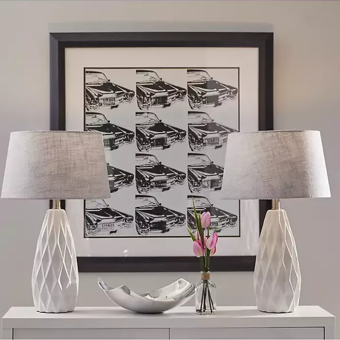 Best Kirklands Home Joan Table Lamps, Set of 2 Gray