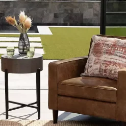 New Kirklands Home Jodi Mango Wood Side Table