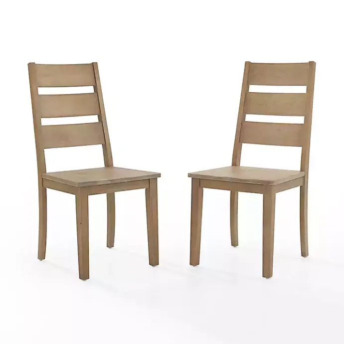Online Kirklands Home Jolie Ladder Back 2-pc. Dining Chair Set Tan