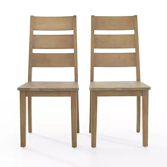 Online Kirklands Home Jolie Ladder Back 2-pc. Dining Chair Set Tan