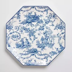 Sale Kirklands Home Jolie Toile Dinner Plate