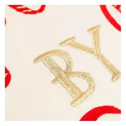 Kirklands Home Jolly by Golly Christmas Throw Pillow Ivory