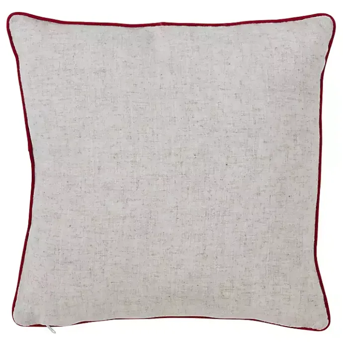 Sale Kirklands Home Jolly Snowman Christmas Pillow