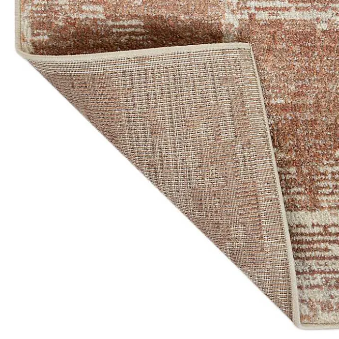 Sale Kirklands Home Jordan Aly Sand Modern Runner, 2x10 Red