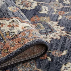 Best Kirklands Home Jordan Bea Navy Blue Area Rug, 6x9