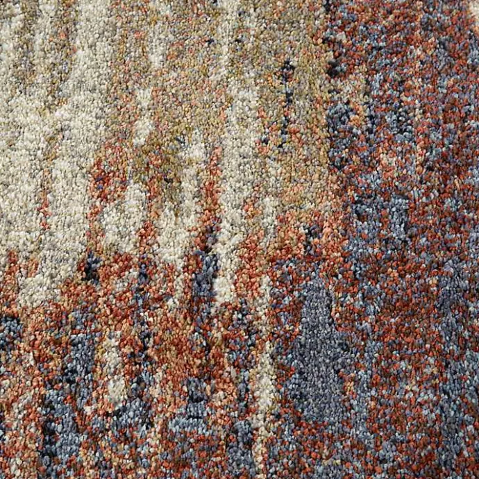 Best Kirklands Home Jordan Delia Rust Runner, 2x10 Multi