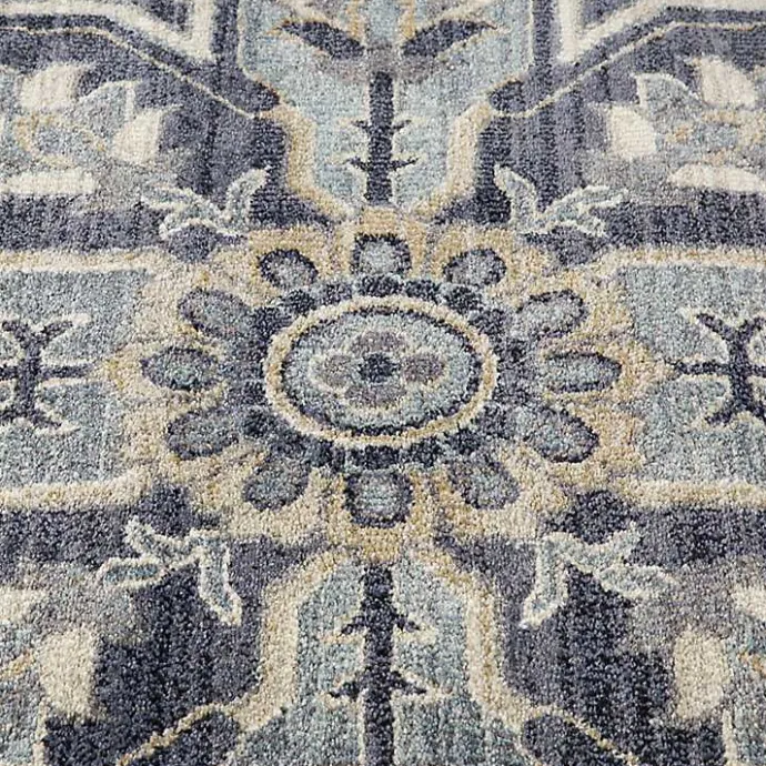 Discount Kirklands Home Jordan Eva Medallion Runner, 2x10 Purple