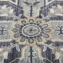 Outlet Kirklands Home Jordan Eva Medallion Area Rug, 6x9 Purple