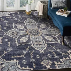 Discount Kirklands Home Jordan Eva Medallion Area Rug, 7x10 Purple