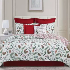 Hot Kirklands Home Jovie Pinecone 3-pc. King Quilt Set