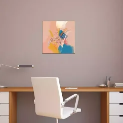 Clearance Kirklands Home Joy Anyway Abstract Canvas Art Print