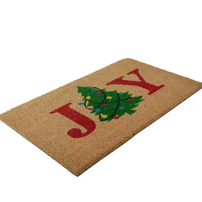 Best Kirklands Home Joy Christmas Tree Coir Doormat