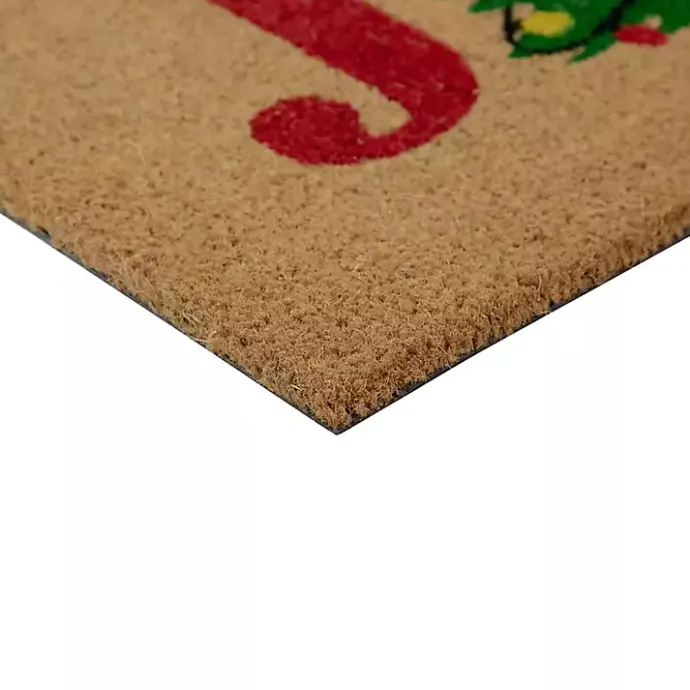 Best Kirklands Home Joy Christmas Tree Coir Doormat