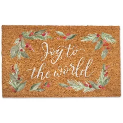 Best Kirklands Home Joy to the Word Doormat Brown