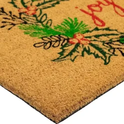 Hot Kirklands Home Joy Wreath Decorative Christmas Doormat
