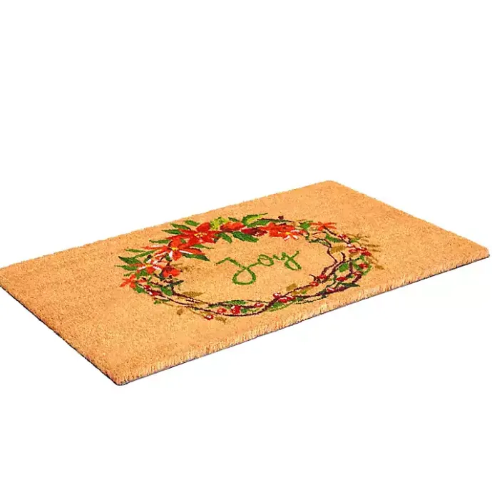 Sale Kirklands Home Joy Wreath Doormat