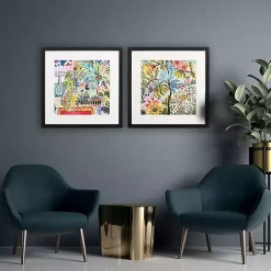 Best Kirklands Home Jungle Cat Landscape Framed Art Prints, Set of 2 Multi