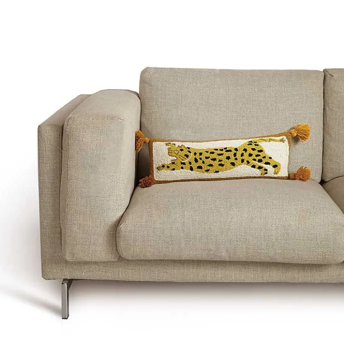 Hot Kirklands Home Justina Blakeney Cheetah Wool Lumbar Pillow