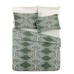 Online Kirklands Home Justina Blakeney Aisha Queen Quilt Set Green
