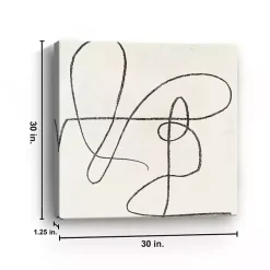 Kirklands Home Juxtaposing Canvas Art Print, 30x30 in.