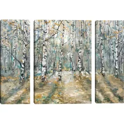 Sale Kirklands Home Kaleidoscope Trees Canvas Art Prints, Set of 3