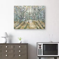 New Kirklands Home Kaleidoscope Trees II Canvas Art Print, 40x30 in.