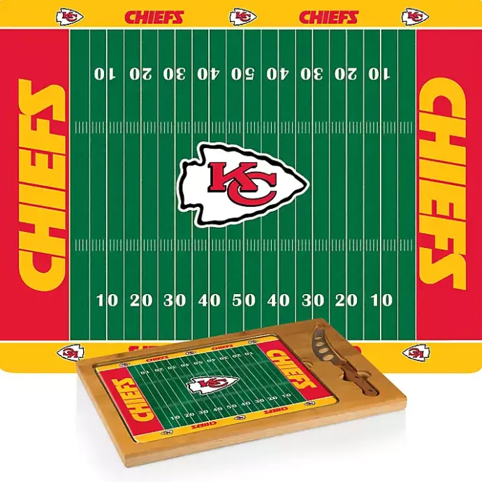 Clearance Kirklands Home Kansas City Chiefs Cutting Board & Knife Set