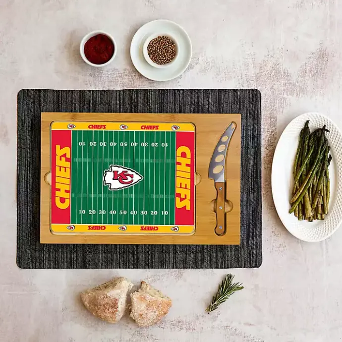 Clearance Kirklands Home Kansas City Chiefs Cutting Board & Knife Set
