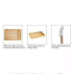 Clearance Kirklands Home Kansas City Chiefs Cutting Board & Knife Set