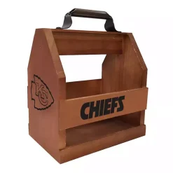 Clearance Kirklands Home Kansas City Chiefs Wooden Condiment Caddy