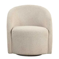 Outlet Kirklands Home Khaki Boucle Danielle Accent Chair Tan