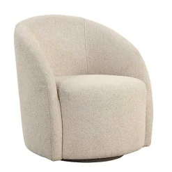 Outlet Kirklands Home Khaki Boucle Danielle Accent Chair Tan