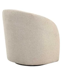 Outlet Kirklands Home Khaki Boucle Danielle Accent Chair Tan