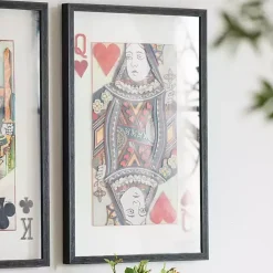 Sale Kirklands Home King & Queen Card Framed Art Prints, Set of 2 Multi