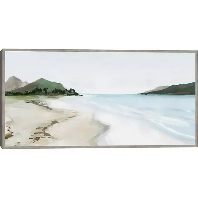 Sale Kirklands Home Kiss From A Wave Framed Wall Art