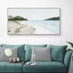 Sale Kirklands Home Kiss From A Wave Framed Wall Art