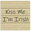 Clearance Kirklands Home Kiss Me I'm Irish Wood Pallet Art Print
