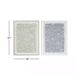 Sale Kirklands Home Knotted String 2-pc. Shadow Box Set