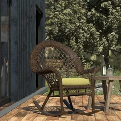 Best Kirklands Home La Playa Lime Outdoor Chair Cushion Green