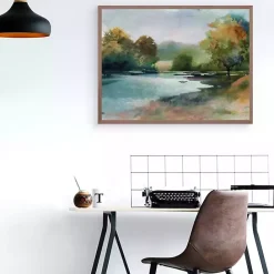 New Kirklands Home Lacu II Framed Canvas Art Print