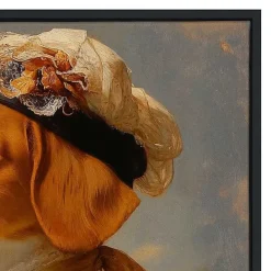 Hot Kirklands Home Lady Penelope Pawprints Framed Art Print Multi