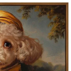 Kirklands Home Lady Rosaline Ruffleton Framed Art Print Multi