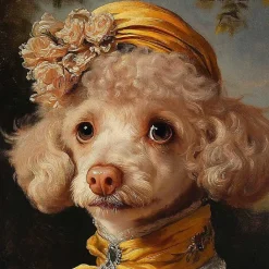 Kirklands Home Lady Rosaline Ruffleton Framed Art Print Multi