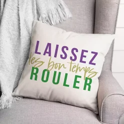 Sale Kirklands Home Laissez Le Bon Temps Rouler Pillow