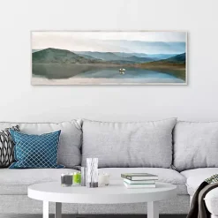 Clearance Kirklands Home Lake Harmony Framed Canvas Art Print Multi